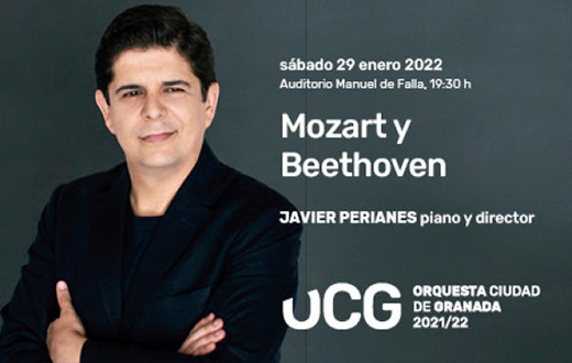 Imagen descriptiva del evento: OCG: Mozart y Beethoven con Javier Perianes